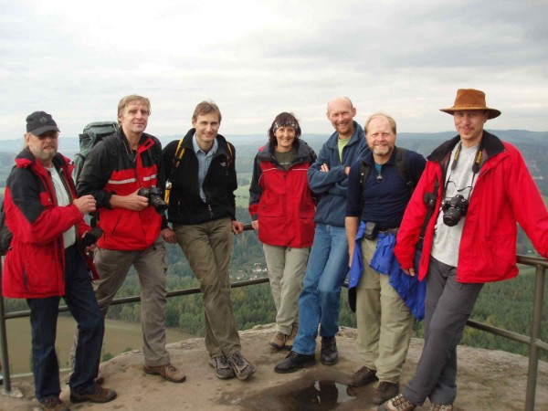 Blick vom Lilienstein/Sächs.Schweiz