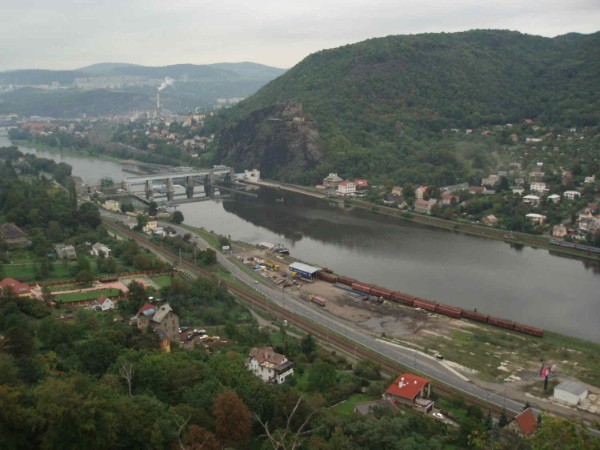 Usti - Blick nach Südwest